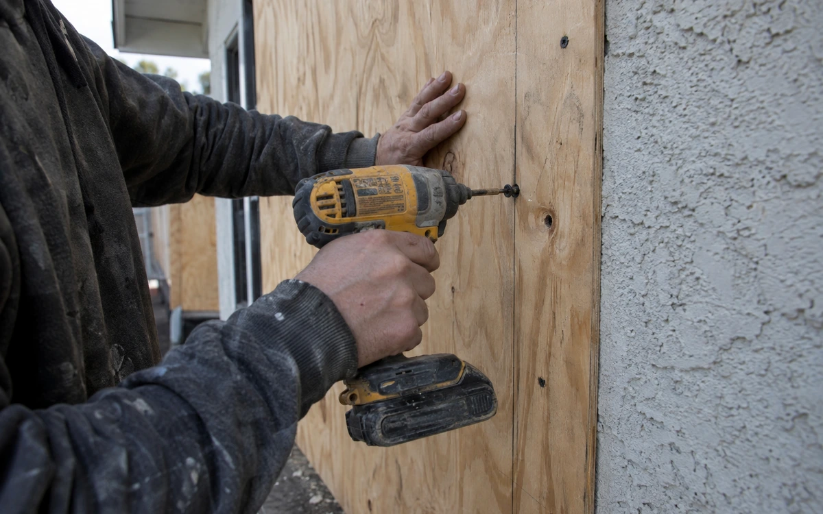 Fire board up contractor